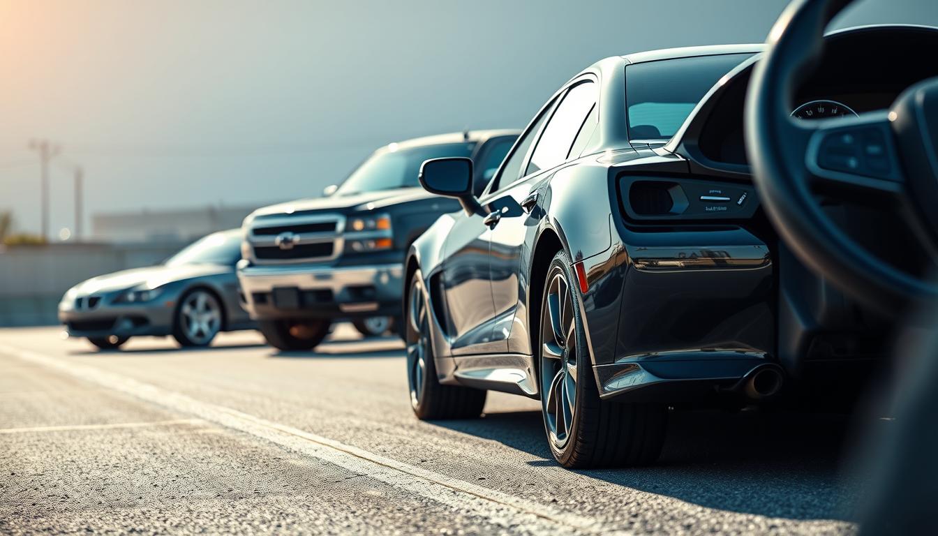 Anfahrtechnik für verschiedene Fahrzeugtypen