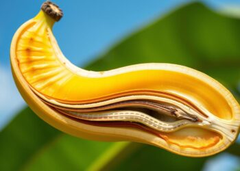 Bananenform Wachstumsprozess