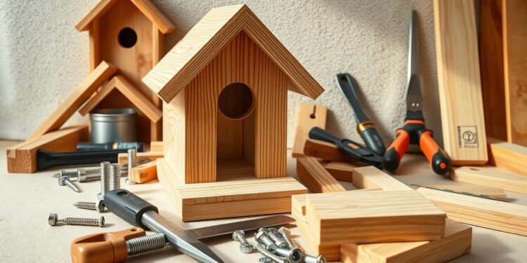 DIY Vogelhaus Bauanleitung