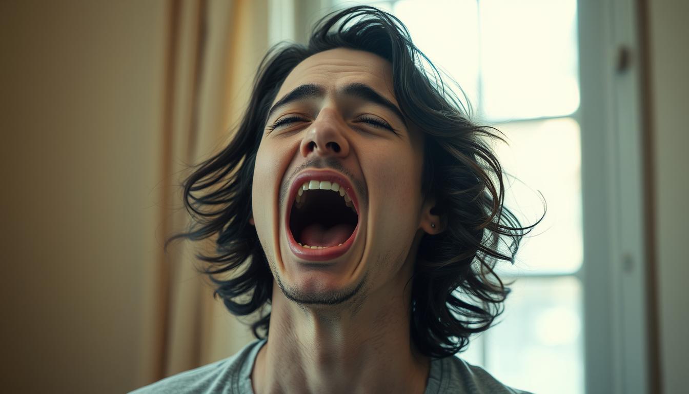 Gähnen als Gesundheitssymptom