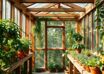 Gewächshaus selber bauen DIY Projekt