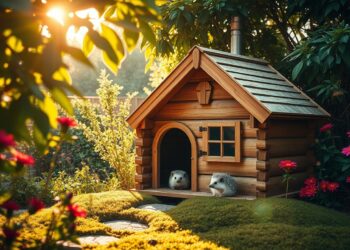 Igelhaus bauen im Garten