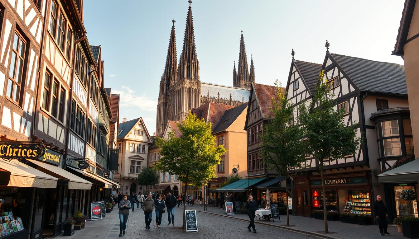 Kölner Veedel Stadtansicht
