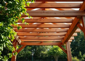 Pergola selber bauen Anleitung