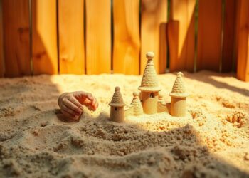 Sandkasten selber bauen Anleitung