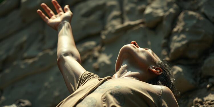 Sterbende Aufwärtsbewegung