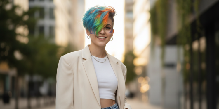 Undercut frech Kurzhaarfrisuren Frauen