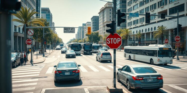 Verkehrsregeln im Straßenverkehr