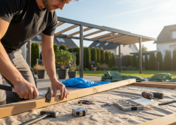 Vordach selber bauen