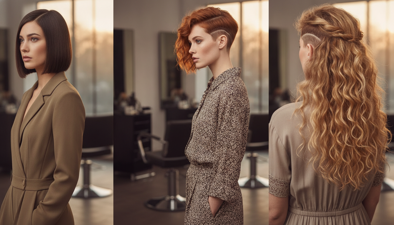 Weitere Undercut-Varianten für Frauen Weitere Undercut-Varianten für Frauen