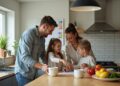 alltag einfacher familien-Titel