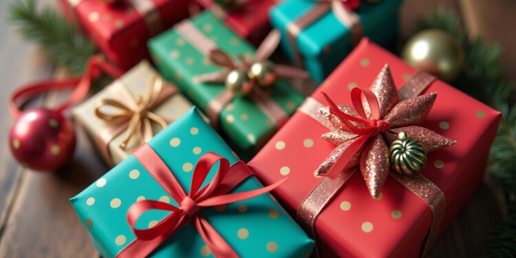 geschenk einpacken-Titel