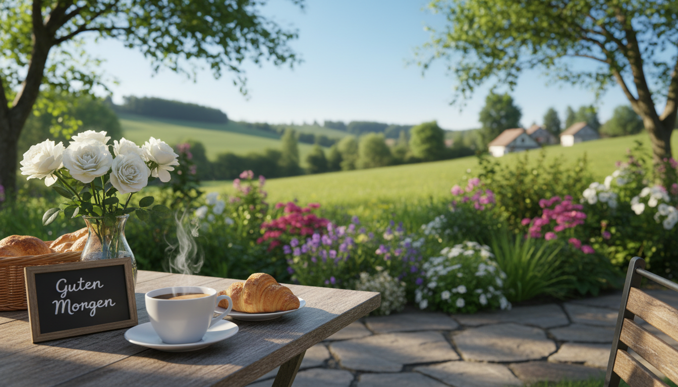 guten morgen schönen