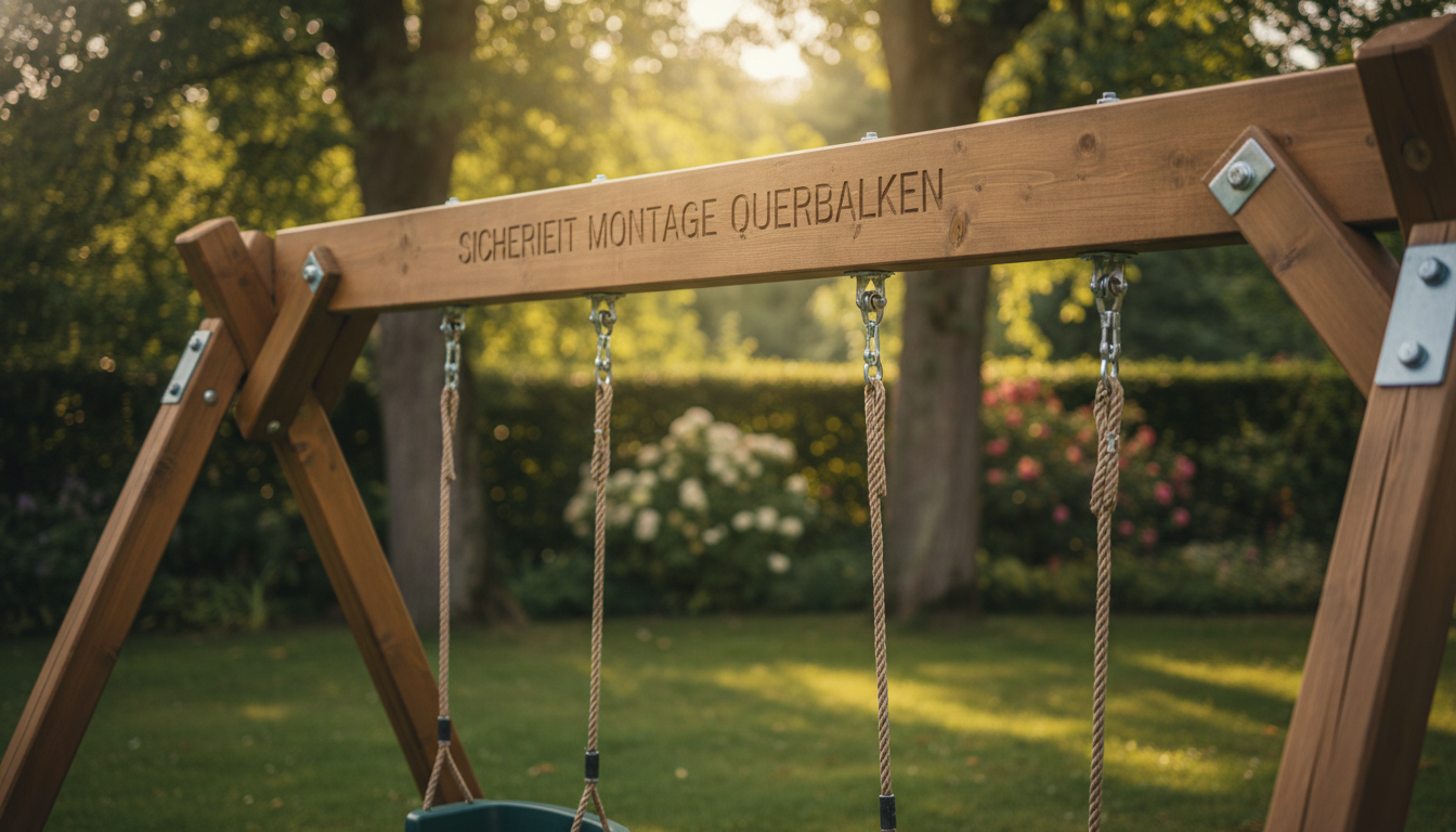sicherheit montage querbalken