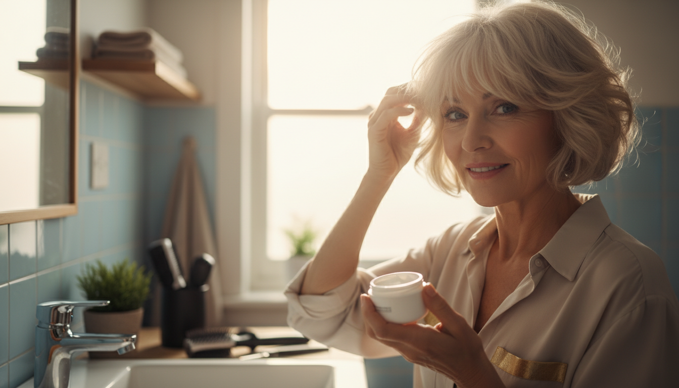 styling haare volumen